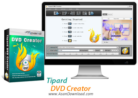 دانلود Tipard DVD Creator v5.2.10 - نرم افزار ساخت دی وی دی فیلم