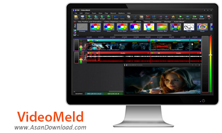 دانلود VideoMeld v1.23 - نرم افزار ویرایش فیلم و صوت