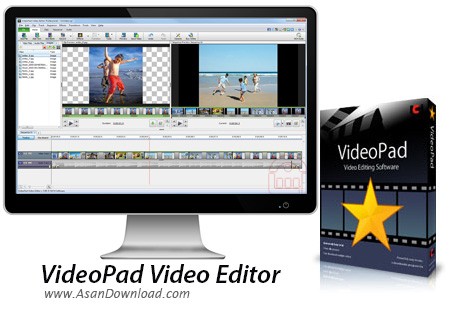 دانلود VideoPad Video Editor Pro v3.57 - نرم افزار ویرایش فایل های ویدئویی