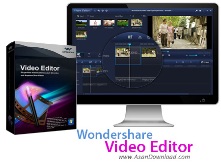 دانلود Wondershare Video Editor v4.7.1.0 - نرم افزار تدوین فیلم ها