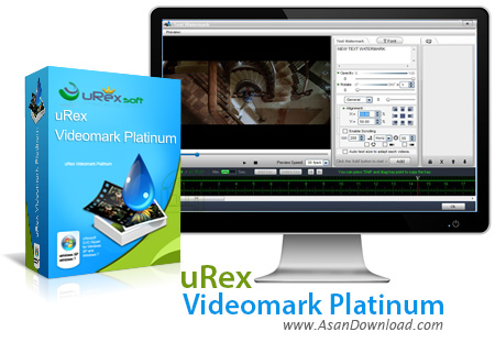 دانلود uRex Videomark Platinum v3.0 - نرم افزار قرار دادن واترمارک روی فیلم ها