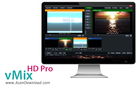 دانلود vMix HD Pro v16.0.0.73 - نرم افزار میکس فیلم های ویدئویی HD و 4K