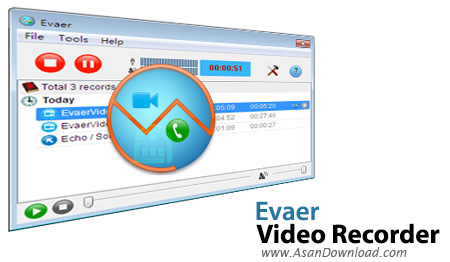 دانلود Evaer Video Recorder for Skype v1.8.5.27 - نرم افزار ضبط تماس های صوتی و تصویری اسکایپ