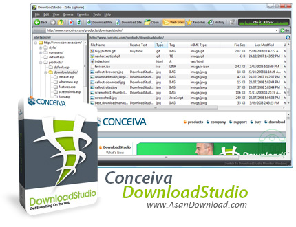 دانلود Conceiva DownloadStudio v10.0.4.0 - نرم افزار مدیریت دانلود
