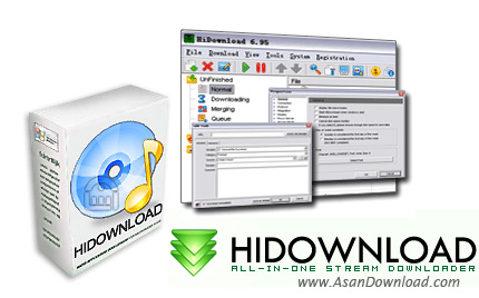 دانلود HiDownload Platinum v8.23 - نرم افزار مدیریت دانلود