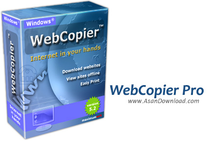 دانلود MaximumSoft WebCopier Pro v5.4 - دانلود کامل یک وب سایت