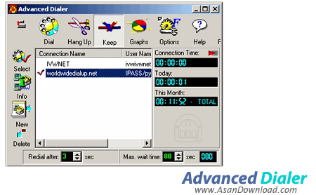 دانلود Advanced Dialer v2.5 - نرم افزاری برای حل مشکل اشغالی خطوط