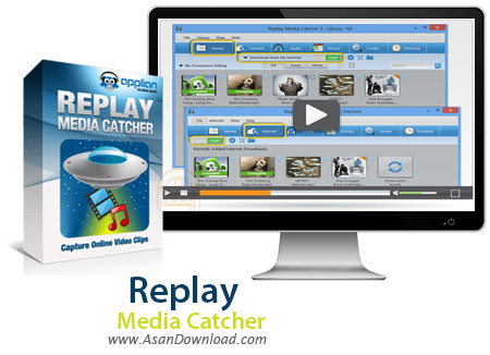 دانلود Replay Media Catcher v7.0.1.17 - نرم افزار دریافت ویدئوهای آنلاین