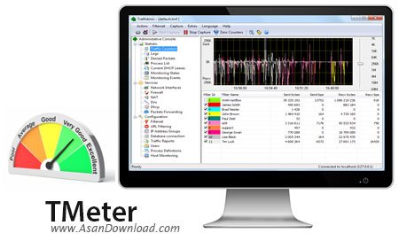 دانلود TMeter v15.0.793 Free + v13.2.659 Premium - نرم افزار مدیریت مصرف پهنای باند