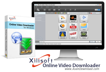 دانلود Xilisoft Online Video Downloader v3.3.3 - نرم افزار دریافت فیلم های آنلاین