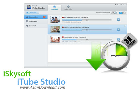 دانلود iSkysoft iTube Studio v4.3.3.0 - نرم افزار دانلود ویدئوهای آنلاین
