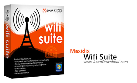 دانلود Maxidix WiFi Suite v15.9.2 Build 890 - نرم افزار مدیریت شبکه بی سیم