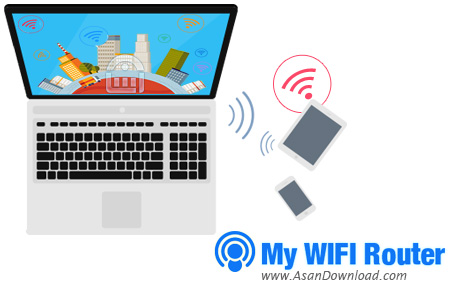 دانلود My WIFI Router v3.0.64 - نرم افزار ساخت شبکه وایرلس و اشتراک اینترنت 