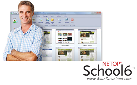 دانلود NetOp School v6.0.2008295 - نرم افزار مدیریت کلاس های درس