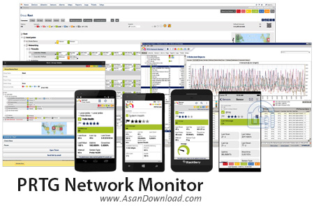 دانلود PRTG Network Monitor v17.3.33.275 - نرم افزار مانیتورینگ شبکه