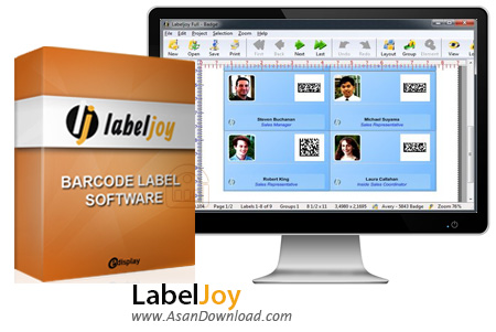 دانلود LabelJoy v6.1.0.140 - نرم افزار ساخت انواع بارکد