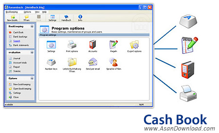 دانلود Softwarenetz Cash book v2.27 - نرم افزار حسابداری و مدیریت حسابهای روزانه