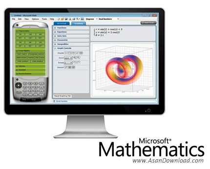 دانلود Microsoft Mathematics v4.0.1108 - نرم افزار ماشین حساب حرفه ای مایکروسافت