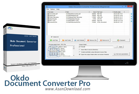 دانلود Okdo Document Converter Pro v5.6 - مبدل اسناد متنی