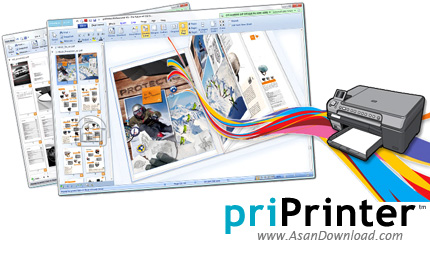 دانلود priPrinter Professional v6.4.0.2446 + Server v6.4.0.2430 - نرم افزار پرینتر مجازی