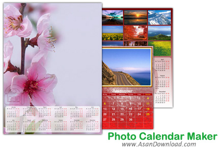 دانلود Photo Calendar Maker v2.65 - نرم افزار ساخت تقویم