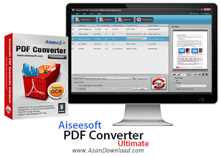 دانلود Aiseesoft PDF Converter Ultimate v3.2.8 - مبدل فرمت PDF