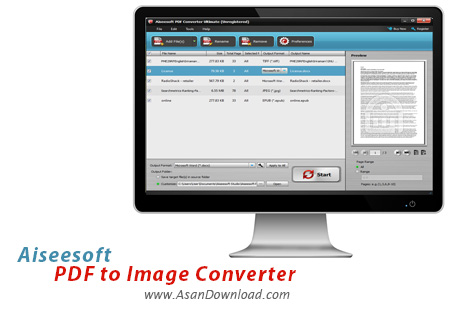 دانلود Aiseesoft PDF to Image Converter v3.1.36 - نرم افزار تبدیل PDF به عکس