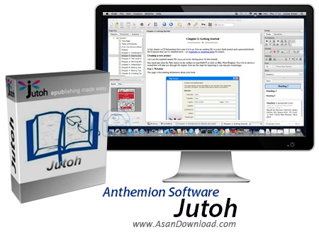 دانلود Anthemion Software Jutoh v2.79.0 - نرم افزار ساخت کتاب الکترونیکی