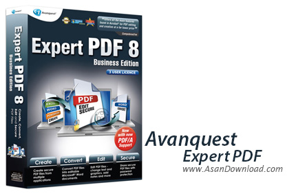 دانلود Avanquest Expert PDF Pro v8.0.360.0 - نرم افزار مدیریت اسناد پی دی اف