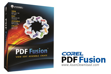 دانلود Corel PDF Fusion v1.11 - نرم افزار ایجاد، ویرایش و تبدیل فایل های پی دی اف