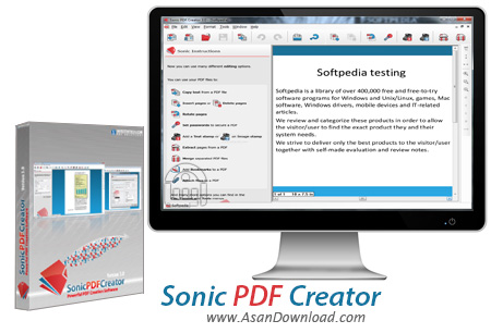 دانلود Investintech Sonic PDF Creator v3.0 - مبدلی برای اسناد PDF
