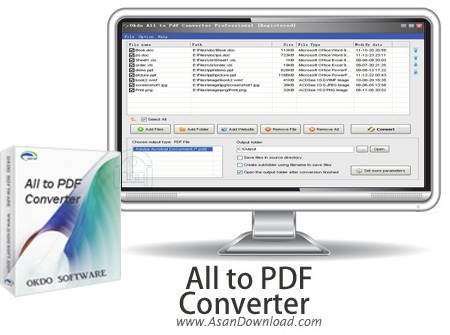 دانلود Okdo All to PDF Converter Professional v4.7 - نرم افزار تبدیل همه فرمت ها به PDF