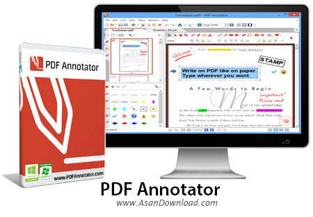 دانلود PDF Annotator v7.0.0.701 x64 - نرم افزار نشانه و علامت گذاری روی فایل های پی دی اف