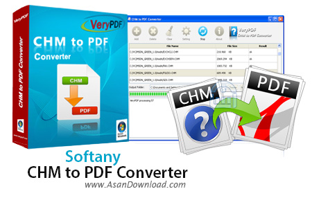 دانلود Softany CHM to PDF Converter v3.03 - نرم افزار تبدیل CHM به PDF