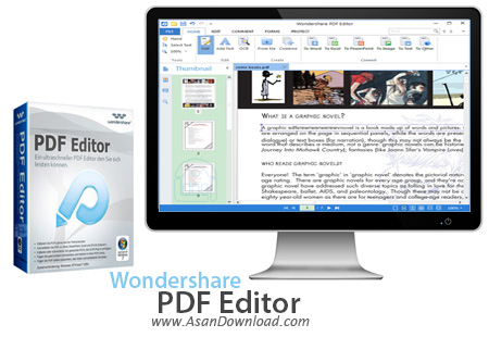 دانلود Wondershare PDF Editor v3.9.3.3 + Plug-in OCR - نرم افزار ویرایش اسناد PDF