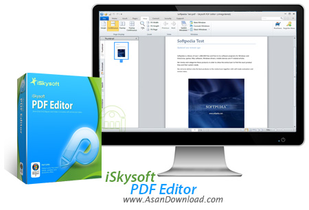 دانلود iSkysoft PDF Editor + OCR Plugin v4.0.0.3 - نرم افزار ویرایش اسناد PDF