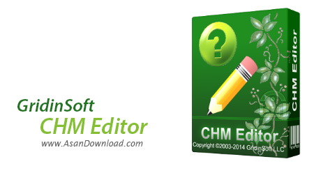 دانلود GridinSoft CHM Editor v3.1.2 - نرم افزار ویرایشگر فایل های CHM