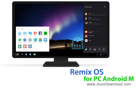 دانلود Remix OS for PC Android M v3.0.207 - لینوکس اندرویدی