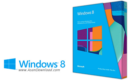 دانلود Windows 8 Enterprise/ Professional/Home MSDN x86/x64 - ویندوز 8، همراه با جدیدترین آپدیت ها
