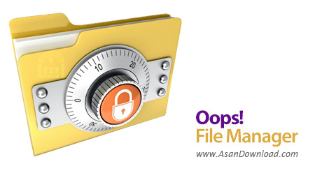 دانلود Oops! File Manager Professional v1.2.5.0 - نرم افزار حفاظت از فایل ها و پوشه ها