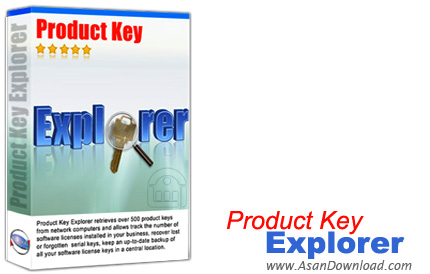 دانلود Nsasoft Product Key Explorer v4.1.6.0 - نرم افزار دستیابی به شماره سریال نرم افزارهای نصب شده