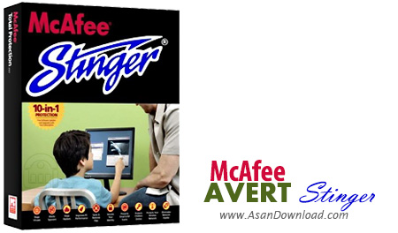 دانلود McAfee AVERT Stinger v12.1.0.2822 - نرم افزار شناسایی و پاک سازی ویروس و کرم ها