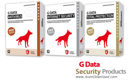 دانلود G Data AntiVirus + Internet Security + Total Protection 2015 v25.1.0.2 - نرم افزارهای امنیتی شرکت جی دیتا