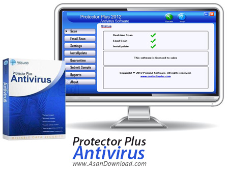 دانلود Protector Plus 2012 Antivirus v8.0 - آنتی ویروسی قدرتمند و سریع