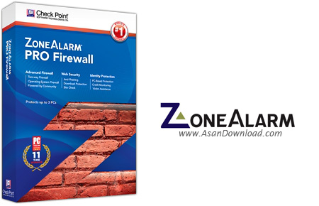 دانلود ZoneAlarm Pro Firewall v10.2.057 - نرم افزار دیوار آتش زون آلارم