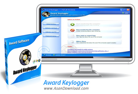 دانلود Award Keylogger v3.0 - نرم افزار ثبت تمامی عملکردهای کاربران 