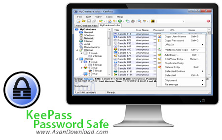 دانلود KeePass Password Safe v2.42.1 - نرم افزار مدیریت ایمن پسورد