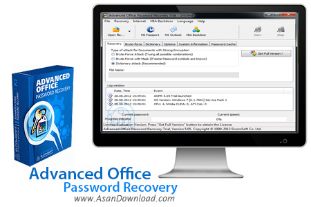 دانلود Advanced Office Password Recovery v6.01.632 - نرم افزار بازیابی پسورد فایل های آفیس