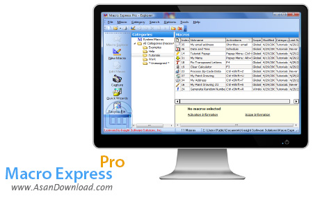 دانلود Macro Express Pro v4.7.1.1 - نرم افزار انجام کارها به صورت خودکار