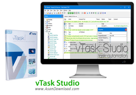 دانلود vTask Studio v7.913 - نرم افزار اتوماسیون کردن کارها